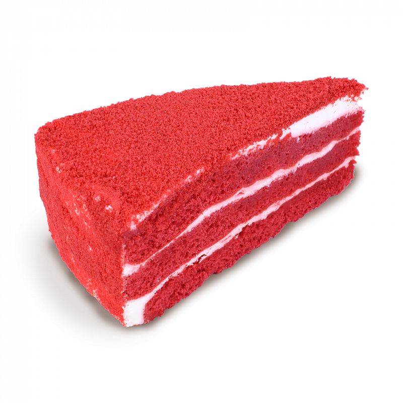Порционный торт «Красный бархат»