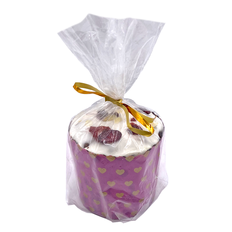 Премиальный кулич сливочный с миндалём (Предзаказ)