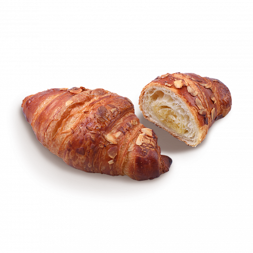 Круассан с миндалем и миндальным кремом (на масле) Круассан с миндалем и миндальным кремом (на масле)