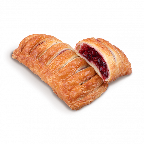 Слойка с вишней Слойка с вишней