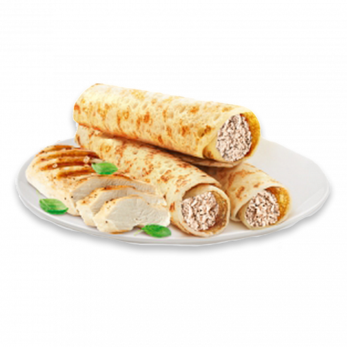 Блинчики с курицей Блинчики с курицей