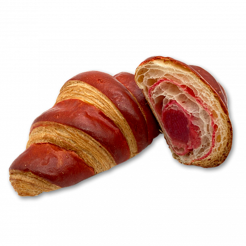 Круассан с клубничной начинкой Круассан с клубничной начинкой